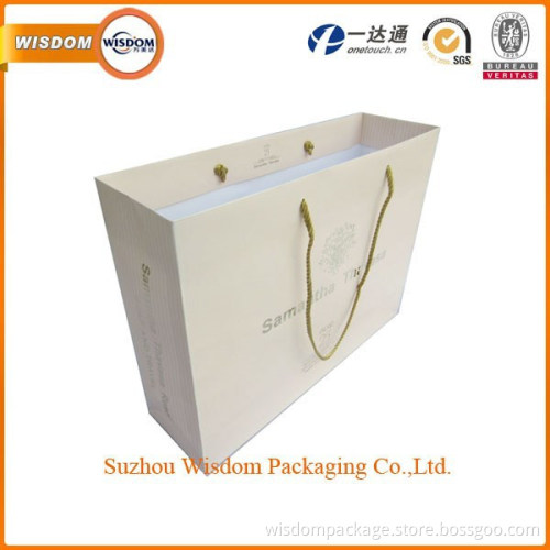 luxury paper shopping bag